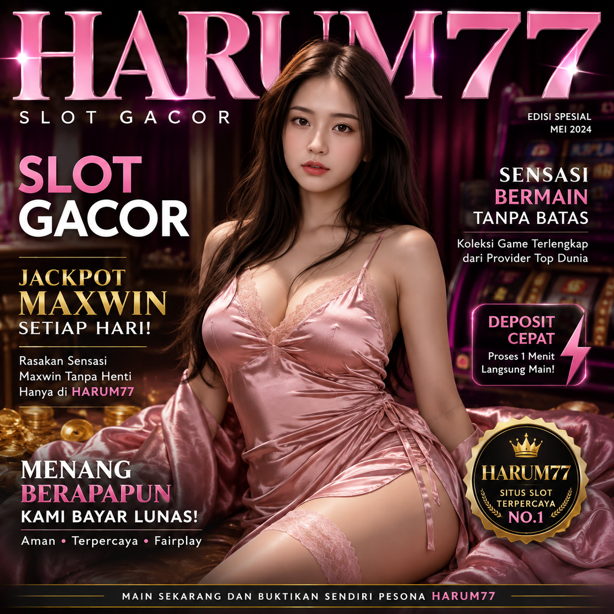 HARUM77 Front Black 